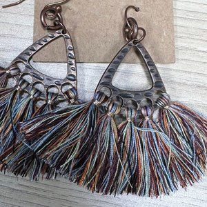 Handmade Bohemian Fringe  Earrings